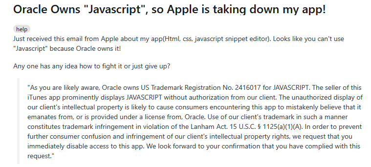 레딧 -> JavaScript로 인해 앱 내려감